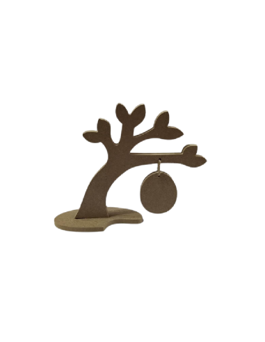 Δέντρο με αβγό κρεμαστό MDF 22Χ19εκ Χτύπα Ξύλο 3-08-2219-256