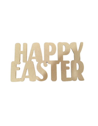 Happy Easter 35x18εκ από MDF 2-04-3518-0017